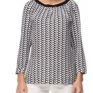 ESCADA sport black/white blouse